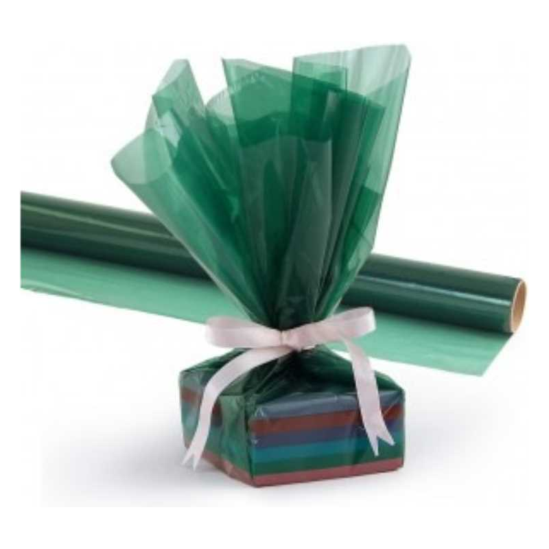 Cellophane Wrap (Orange, 40-Inch X 100 Ft)