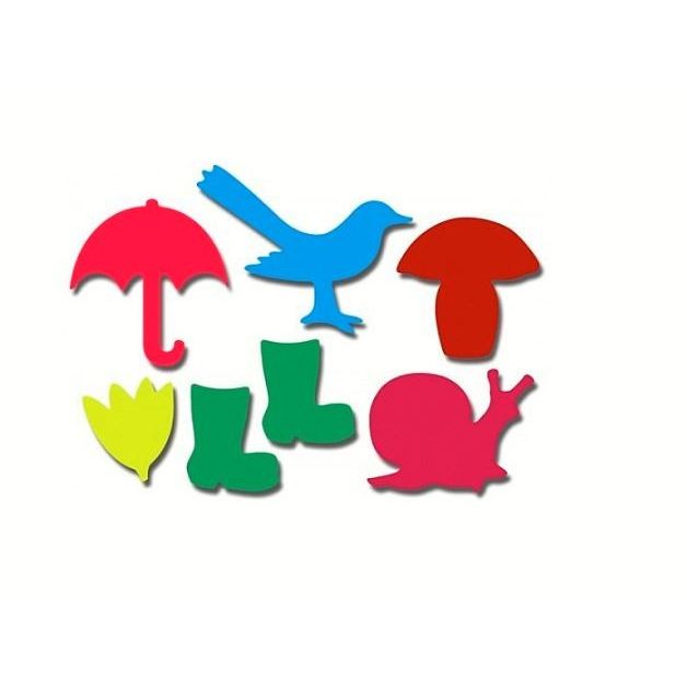 Fall And Winter Foam Shapes