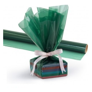 Cellophane Wrap (Orange, 40-Inch X 100 Ft)