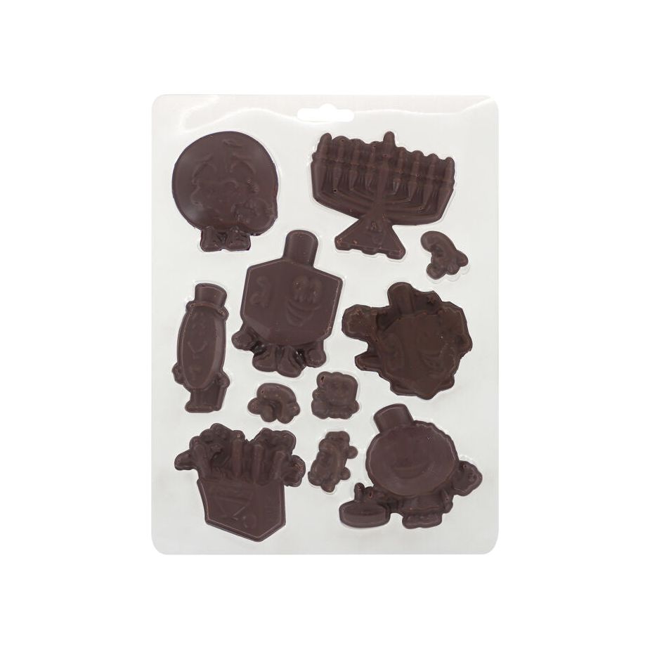 Chanukah Chocolate Mold 7.9" x 10.4" 1/pk