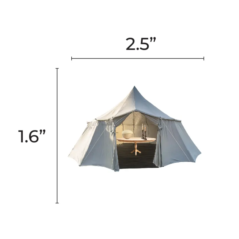 Avraham Tent cutouts 2.5-inch 20/pk