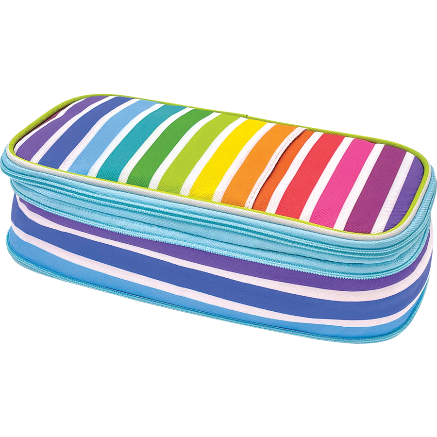 Colorful Stripes Pencil Case