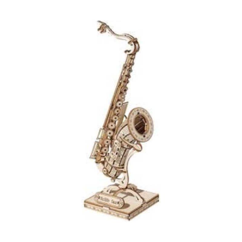 3D Wooden Puzzle Saxophone