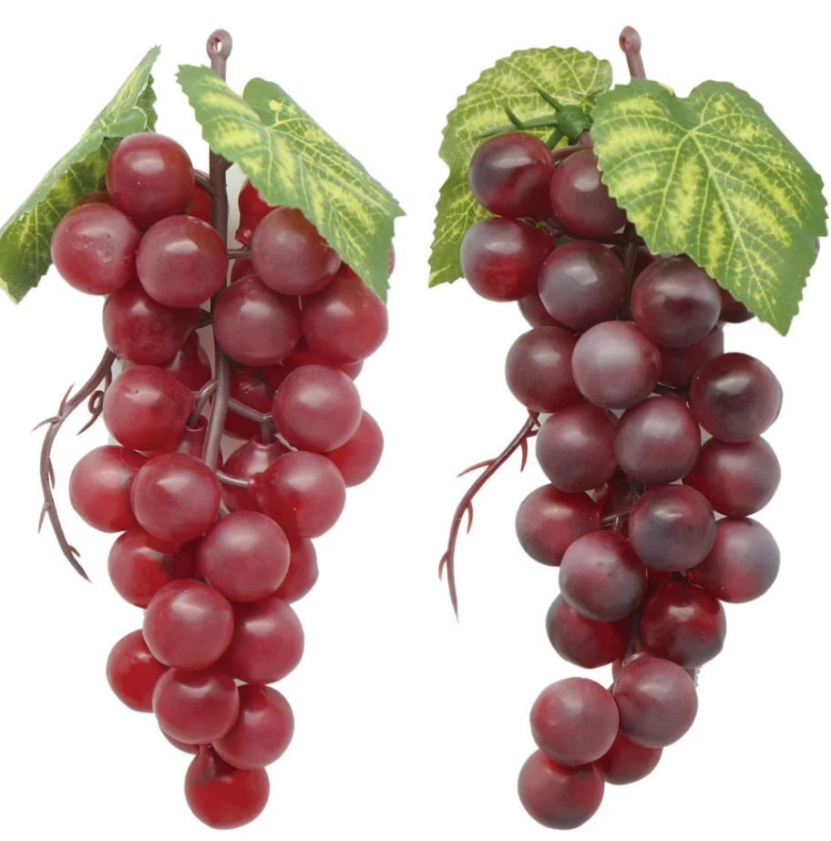 Red / Purple Simulation Grapes 1/pc