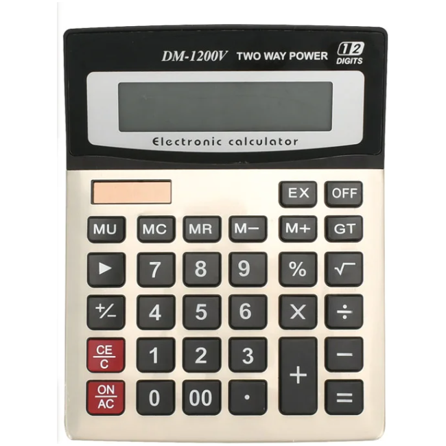 12 Digit Calculator