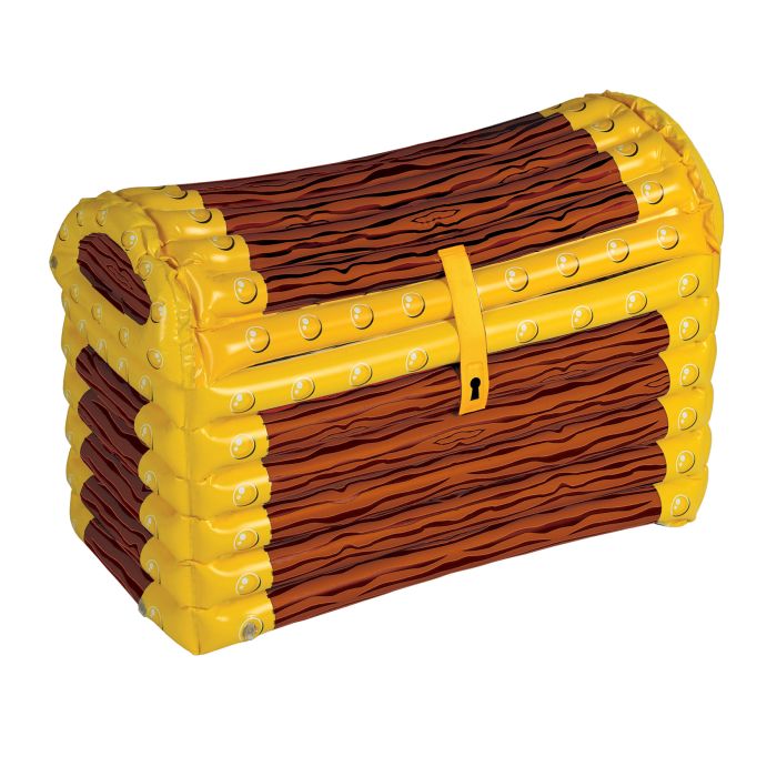 Inflatable Treasure Chest Cooler 24"W x 17"H 1/Pkg
