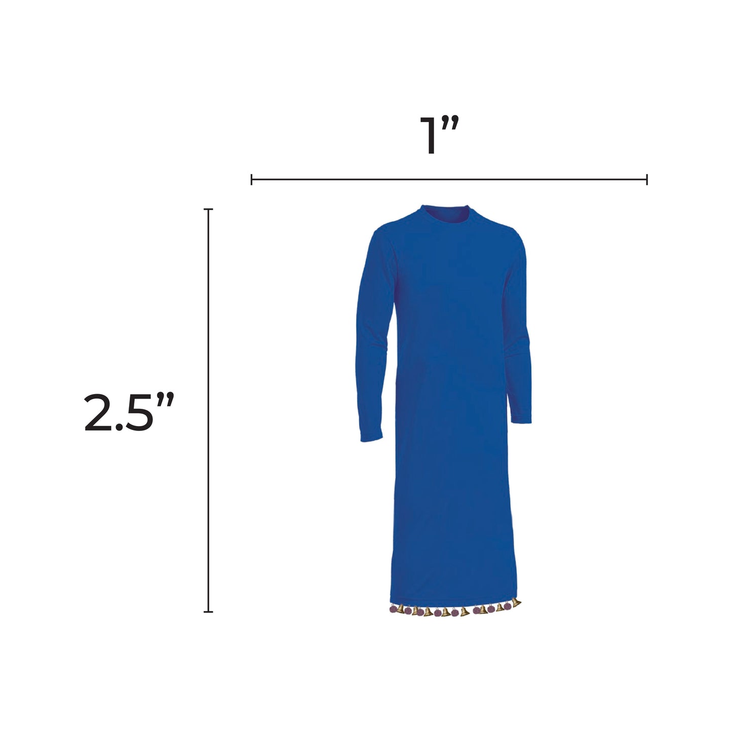 Cohen Blue Coat cutouts 2.5" 20 pieces