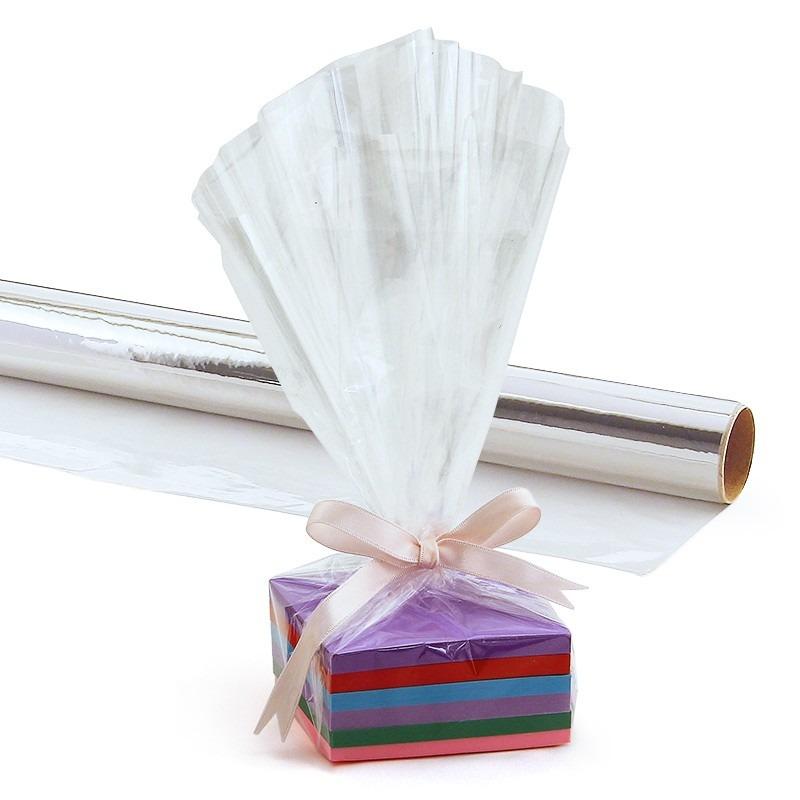 Cellophane Wrap (Orange, 40-Inch X 100 Ft)