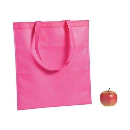 Large Pink Tote Bags 15" x 17" 12/pk