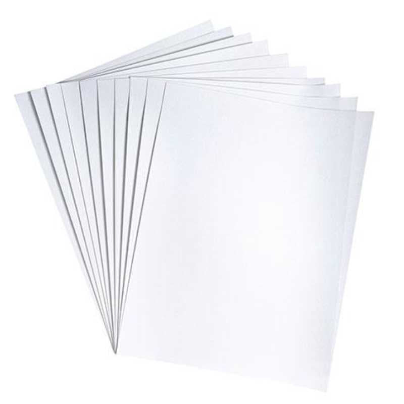 Velour Paper 8.5x11 10/pk (White)