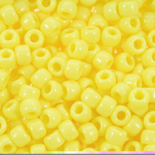 Pony Beads 6 x 9mm (Purple, 900-1000 Pcs)