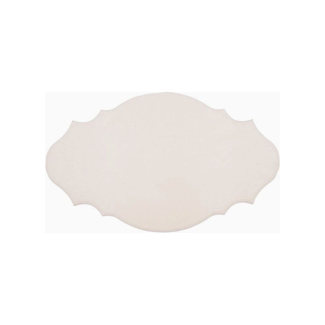 Mdf Wood Board Oval With Slopes