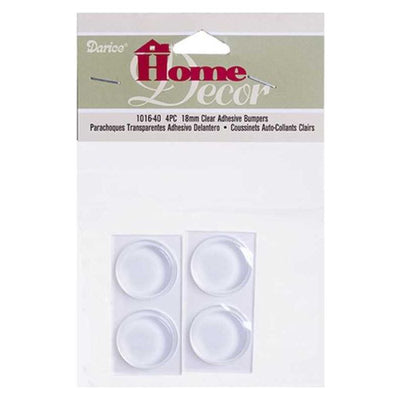 Bumpers Clear Adhesive Back 18 x 5mm 4 pcs. (discontinued)