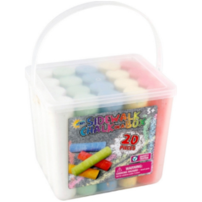 Jumbo Sidewalk Chalk 20/pk