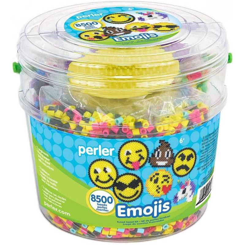 Perler Fused Bead Emoji Bucket Kit 8500/pk (Discontinued)