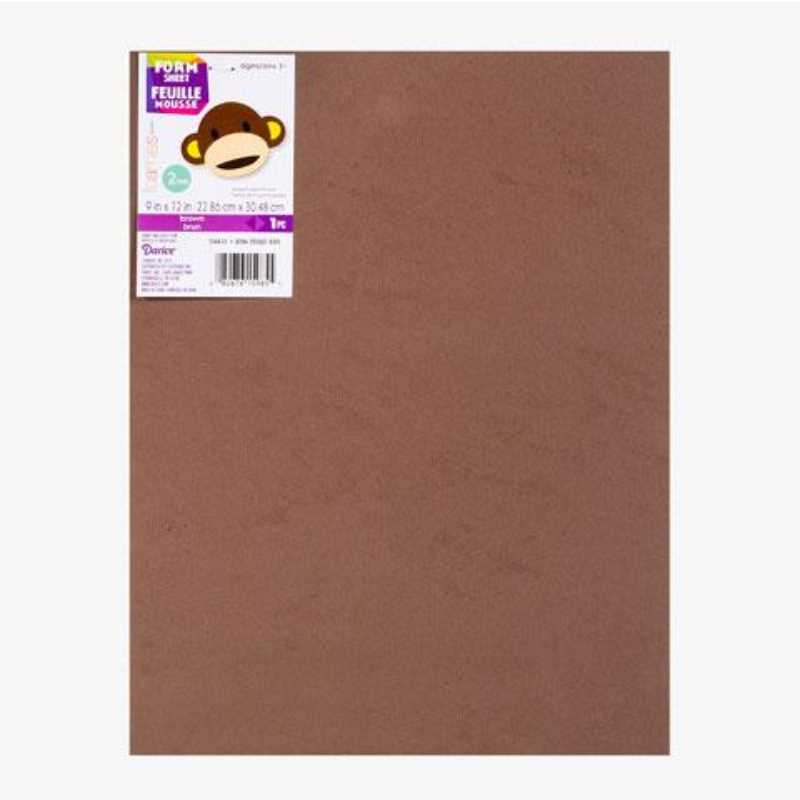 Foam Sheets (Tan, 9" x 12")