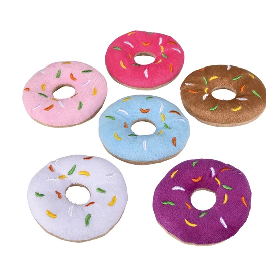 4" Plush Donut 12/pk