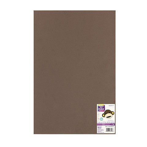 Foam Sheets (Brown, 9" x 12")