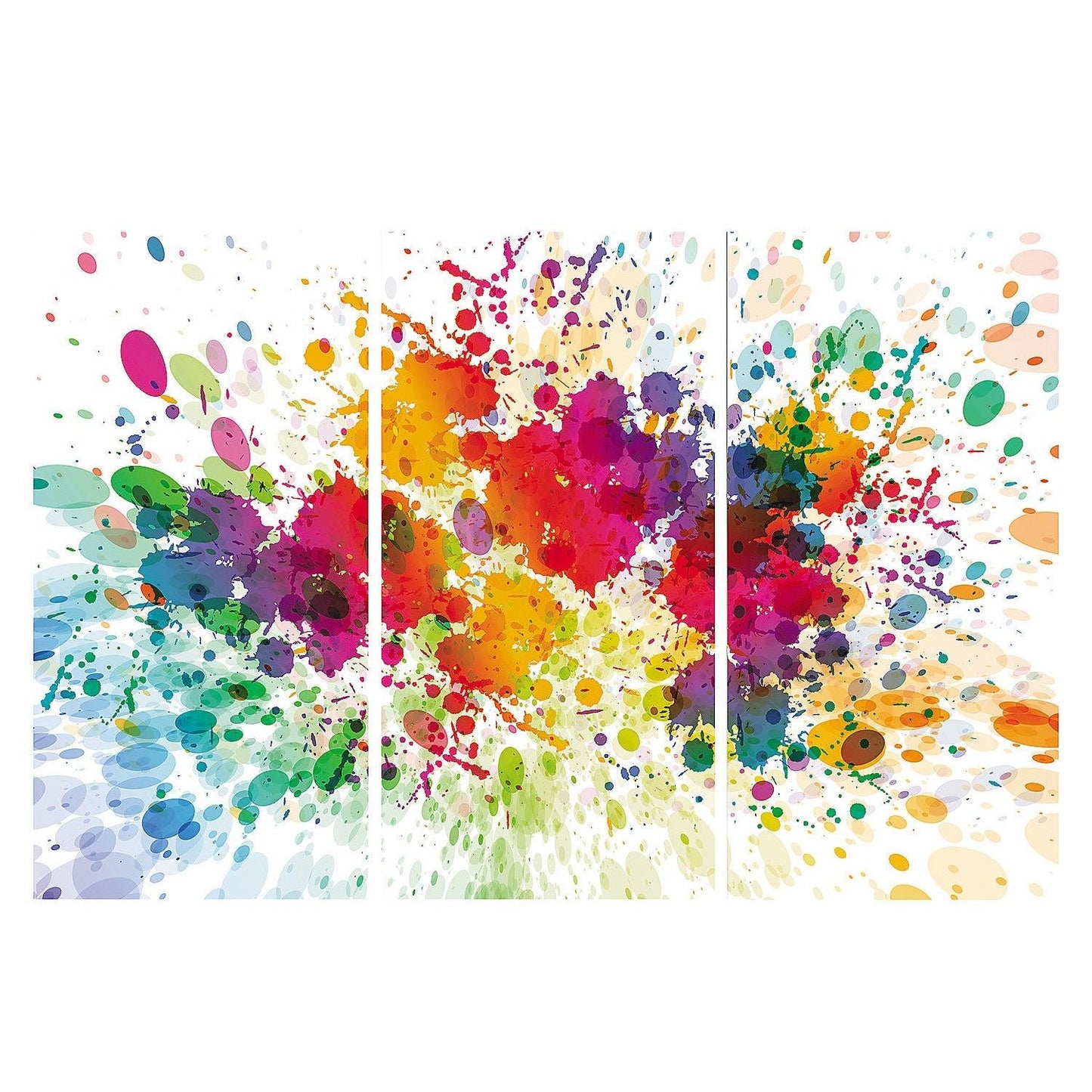 Paint Splattered Backdrop, 108" x 72" 1Pc.