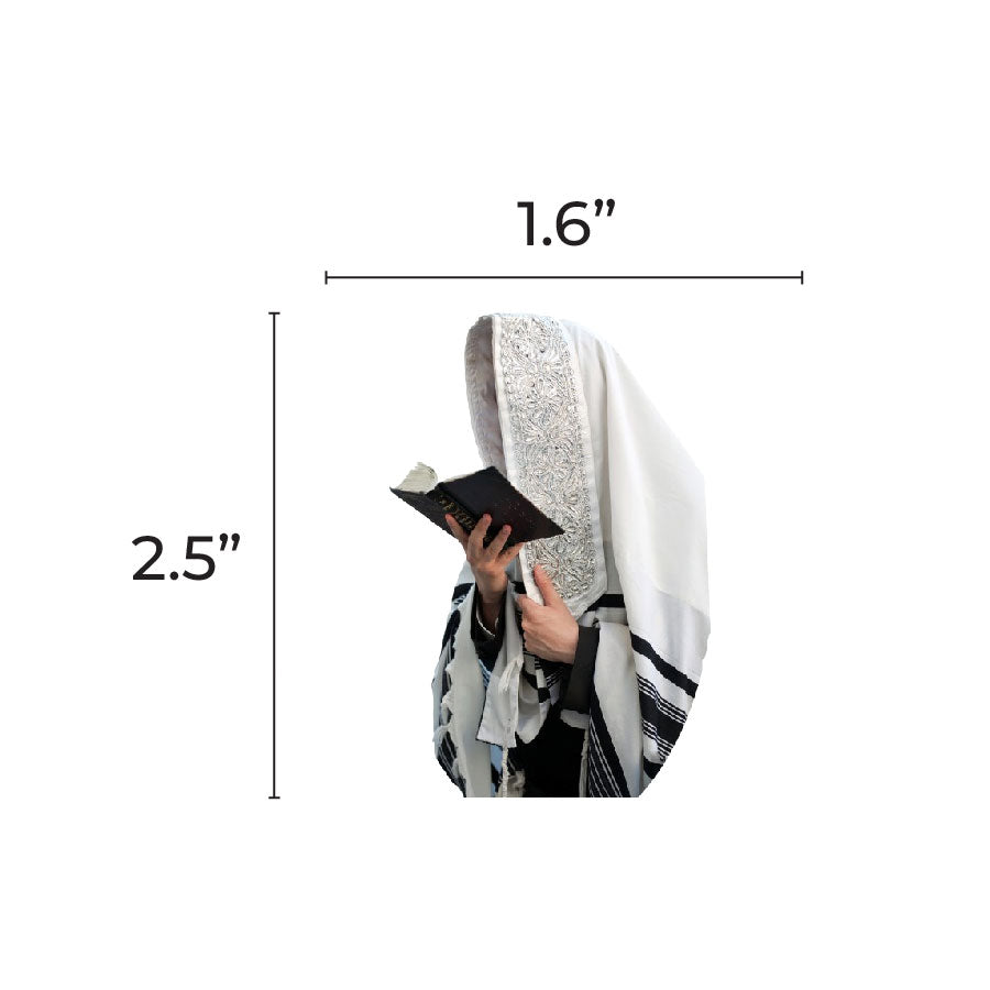 Tallits 2.5-inch cutout 20/pk