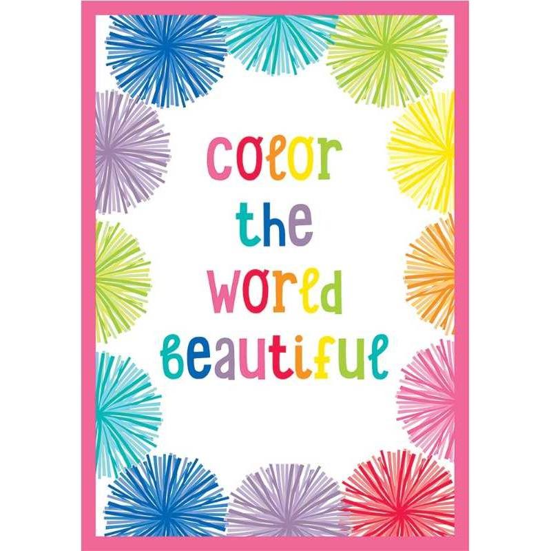Color the World Beautiful Poster