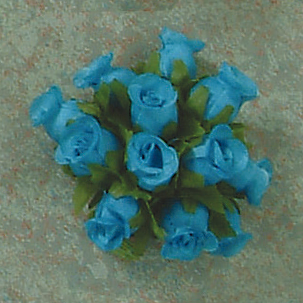 Poly Rose Turquoise color, 1/2" 144/pk