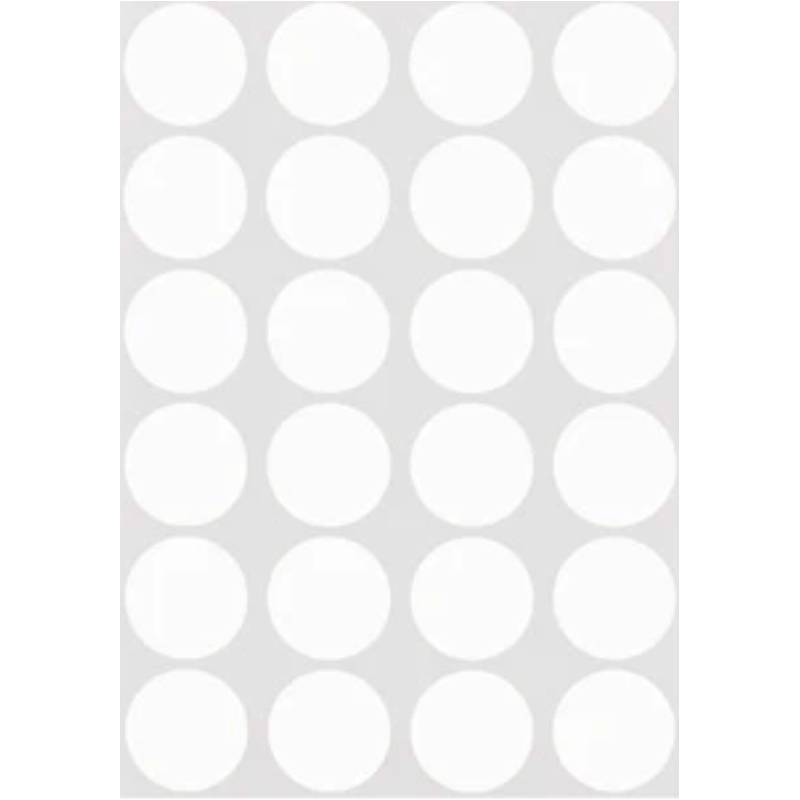 Color Coding Dot Sticker (Assorted Colors, 3/4", 25)