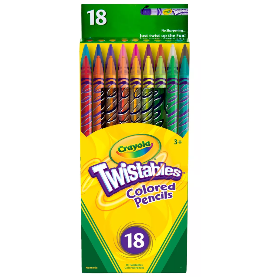 Crayola Twist Colored Pencils 18/pk