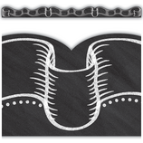 Chalkboard Ribbon Border 2¾'' x 35'' 12/pk (discontinued)