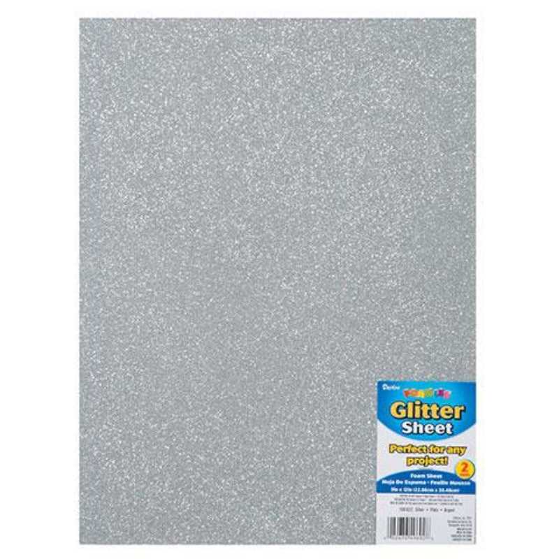 Glitter Foam Sheets 9" x 12"