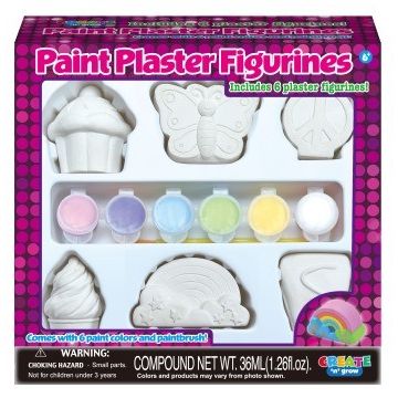 Paint Plaster Figurines