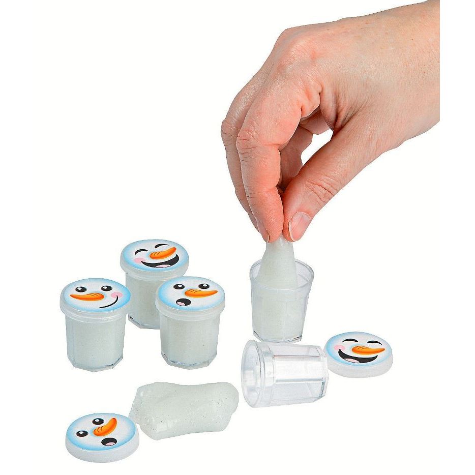 Bulk Mini Melted Snow Slime 48/pk
