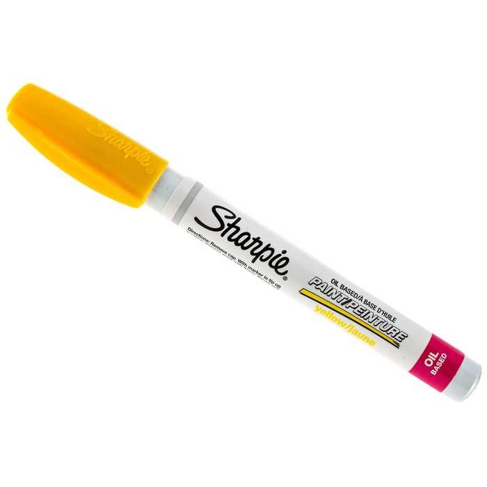 Sharpie Permanent Paint Marker Fine Tip (Yellow)