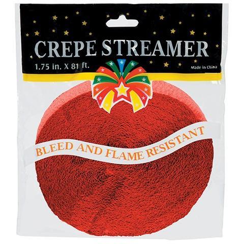 Crepe Paper Streamer 1.75"x 81 ft (Lt Blue)