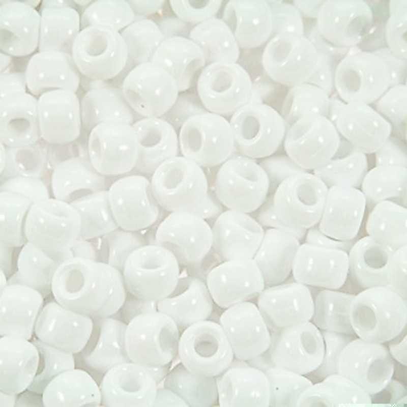 Pony Beads 6 x 9mm (Purple, 900-1000 Pcs)