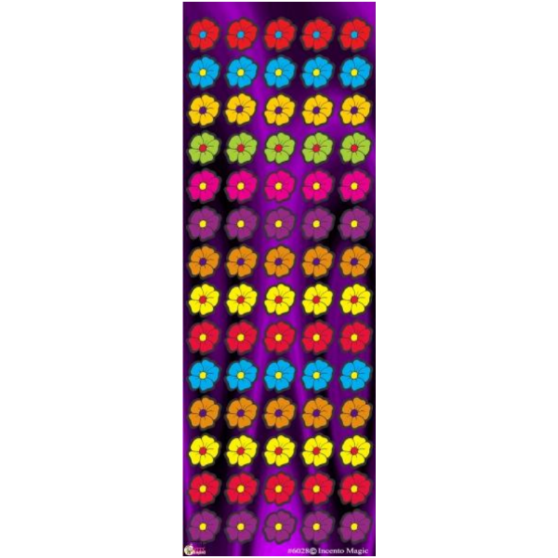 Stickers Flower Diecut (6 Sheets)