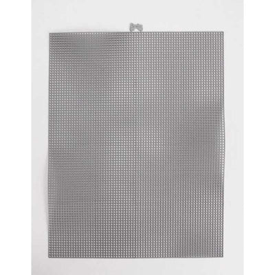 #7 Mesh Pl. Canvas Gunmetal Metallic 10.5 x 13.5"