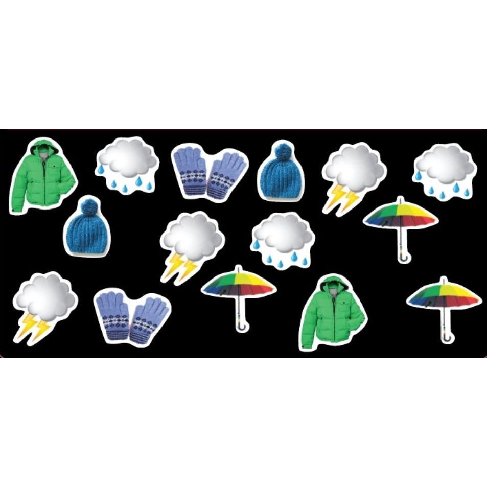 Winter Self-adhesive 3D Foam Shapes 84/pc