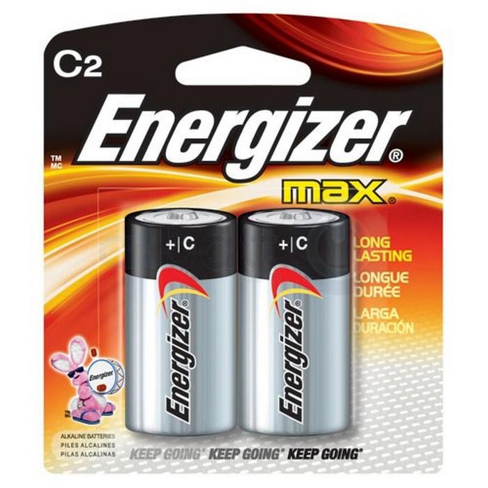 Energizer C Battery 2/pk