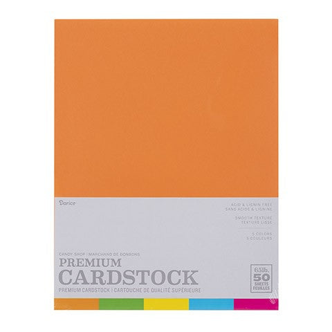 8.5 X 11 Cardstock Sheet: Candy Shop, 50/sht. Assorted