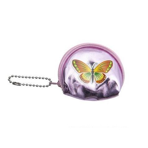 Butterfly Coin Purse Keychain 12/pk