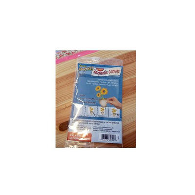 Magnet - Adhesive Back Sheet - White - 5 X 8 Inches - 1 Sheet