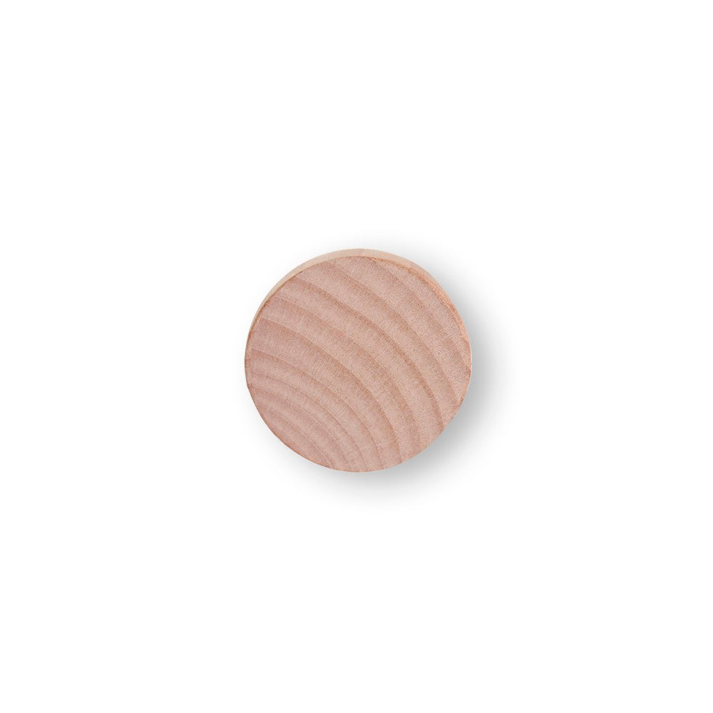 Wooden Disc Circle (3/4" x 1/8", 100/pk)