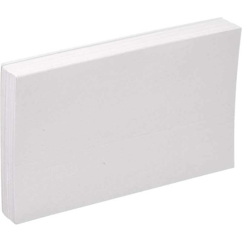 Index Cards 100/Pack (Unruled, White, 4" x 6")