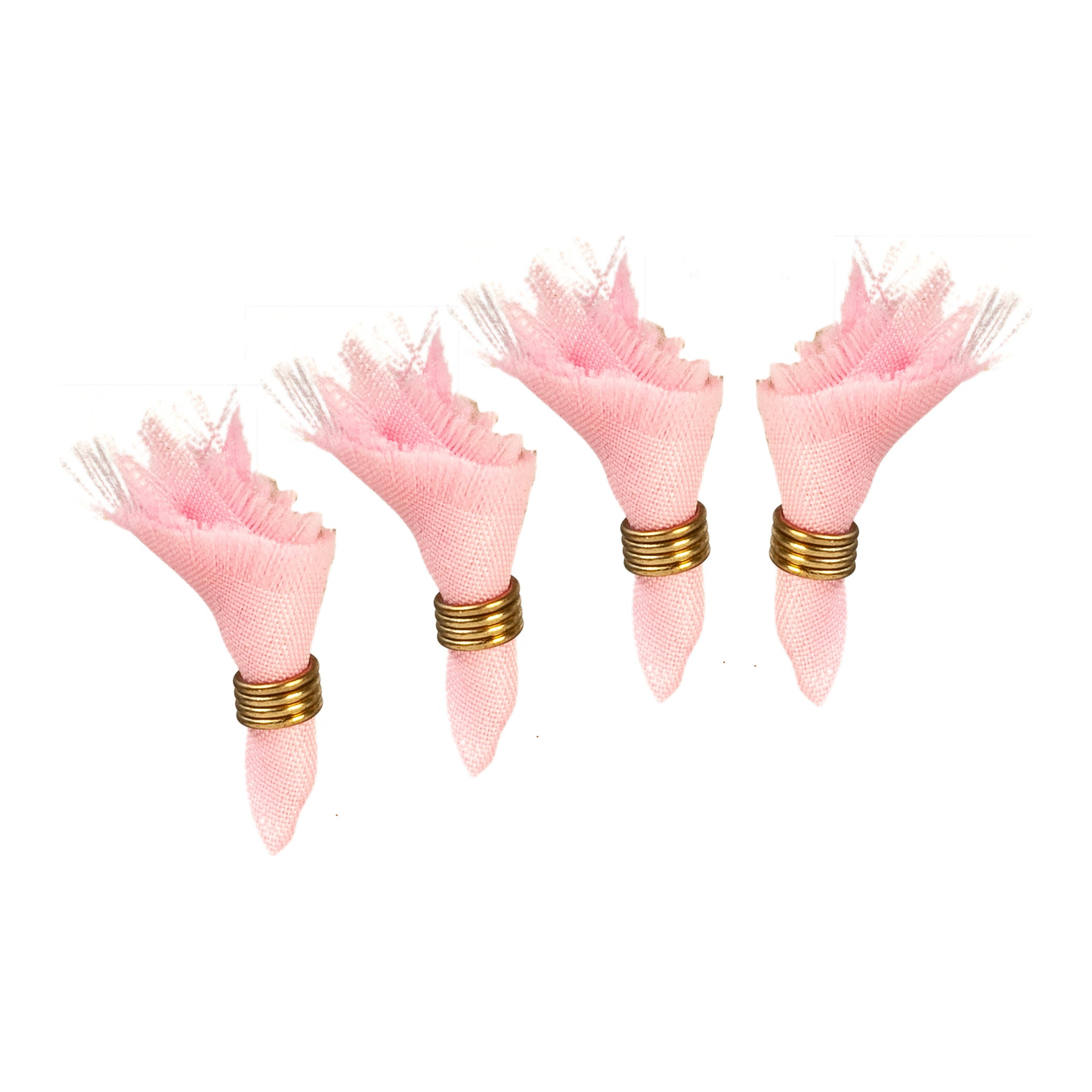 Miniature Pink Napkin Set Of 4