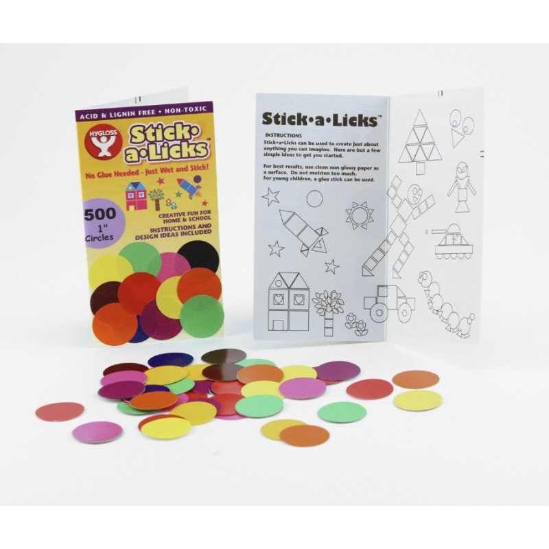 Stick-A-Licks Circles (2", 1000/pk)