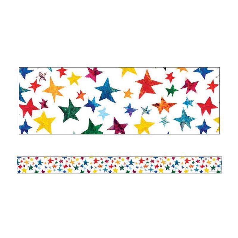 The World of Eric Carle Sparkling Stars Straight Bulletin Board Borders