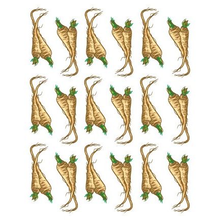 Die-cut Morror Stickers 1 1/2" 6 Sheets