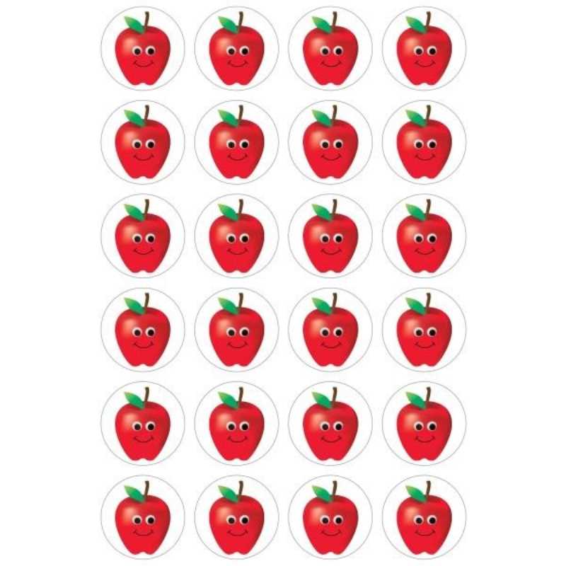 Happy Apples Stickers 1" (20 Sheets)