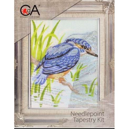 Needlepoint Bird 5.5"x7"